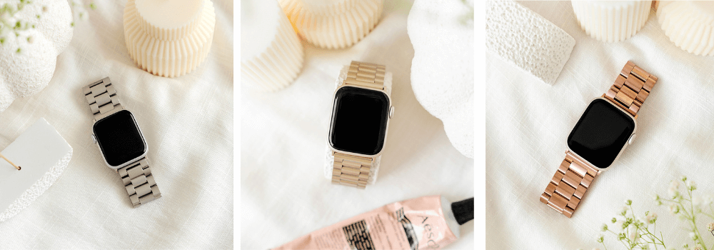 Classic Stainless Steel Apple Watch Bands
