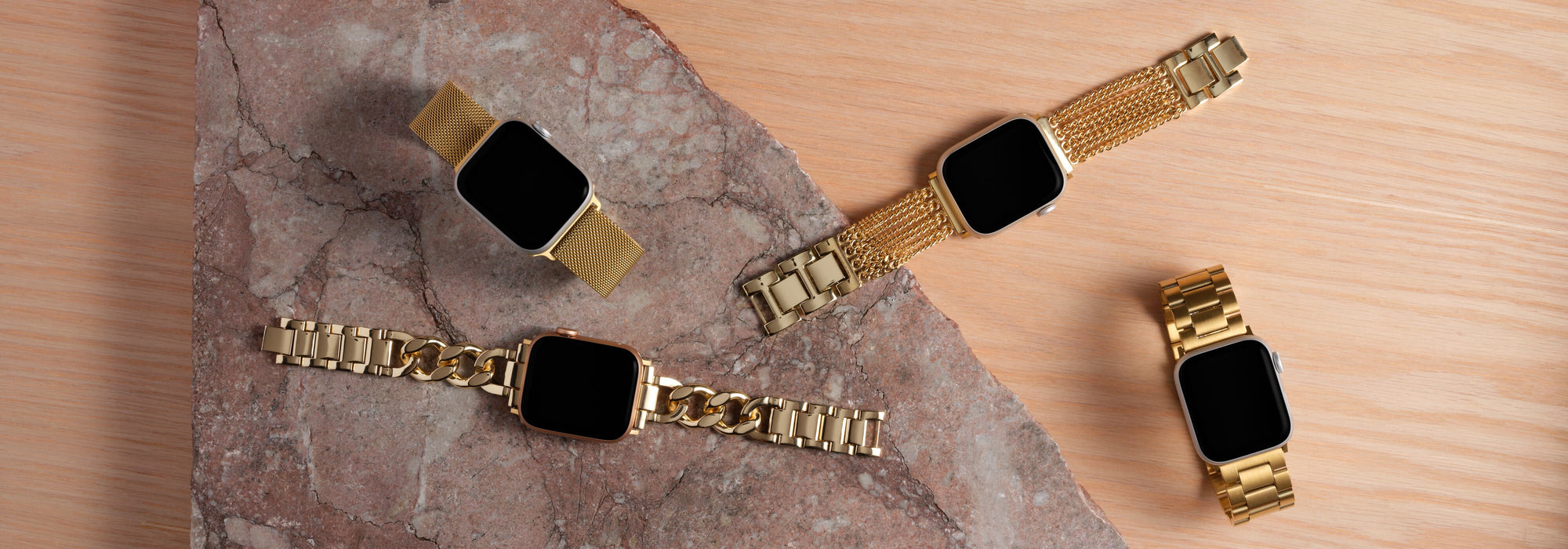 Gold Apple Watch Bands