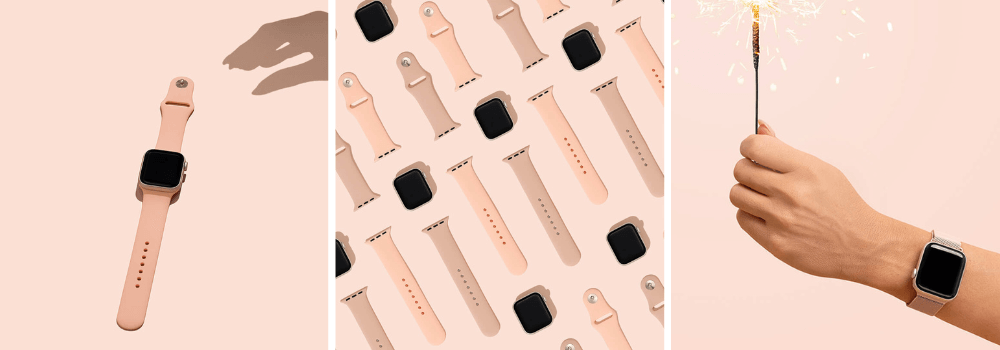 Peach Apple Watch Bands