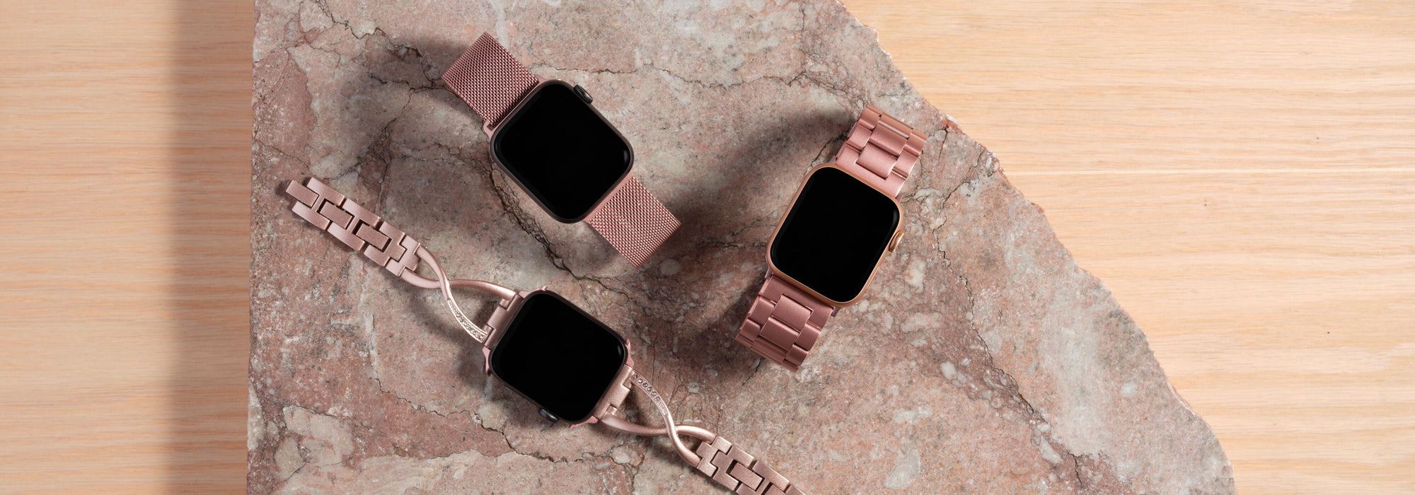 Rose Gold Apple Watch Bands