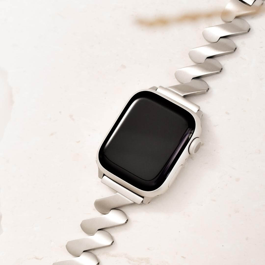 Kyoto Bracelet Apple Watch Band - Silver