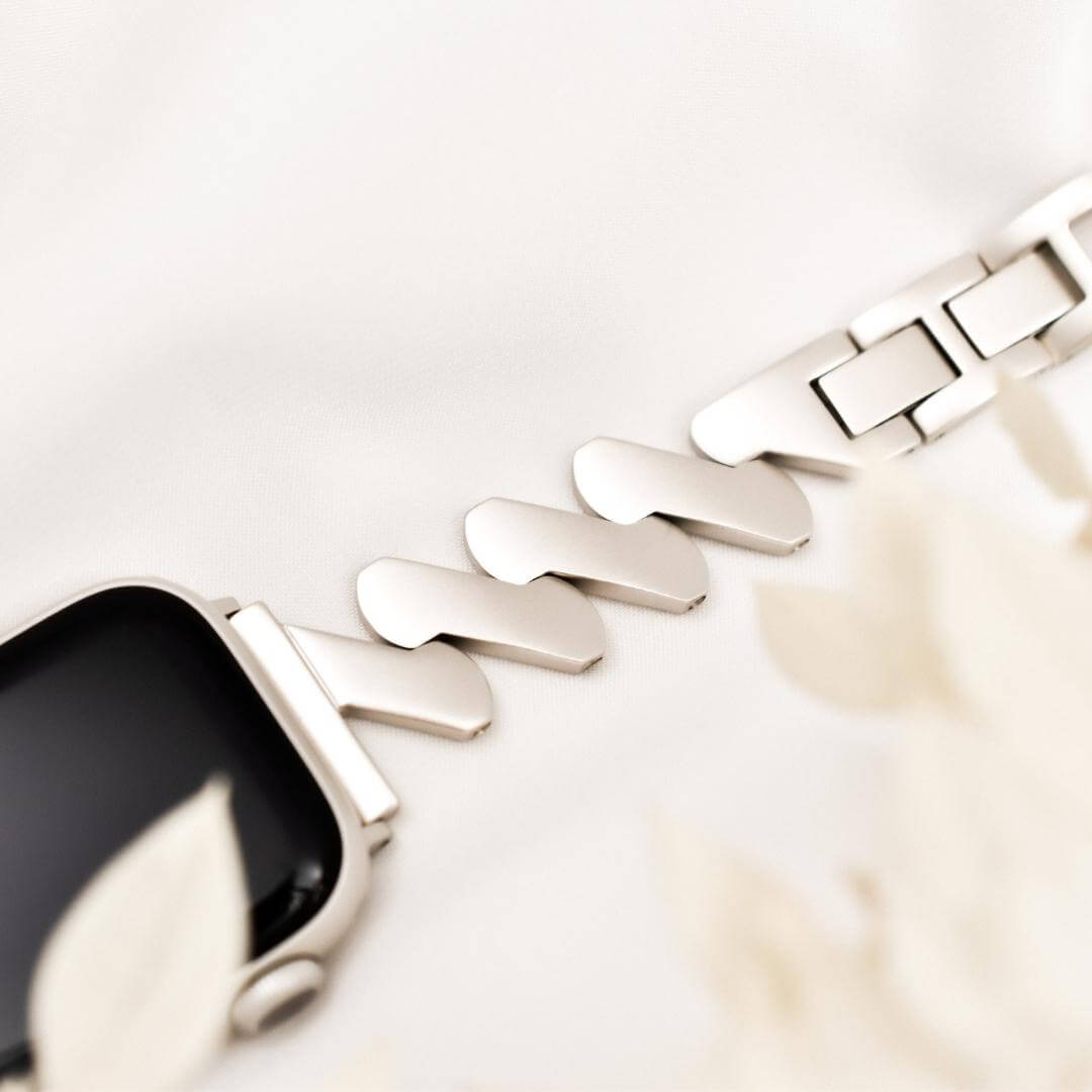 Madrid Bracelet Apple Watch Band - Starlight - The Salty Fox