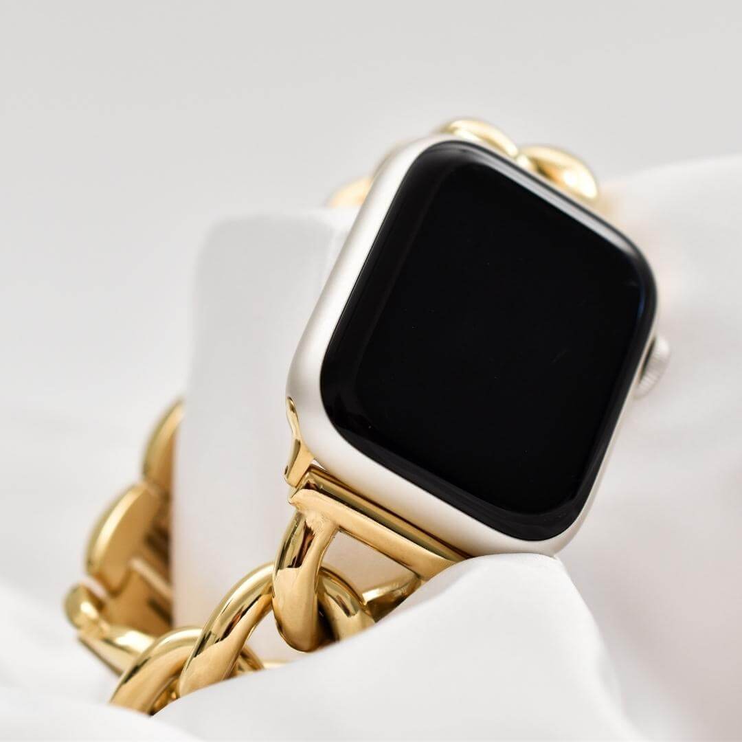 Palermo Bracelet Apple Watch Band - 18K Gold Plated