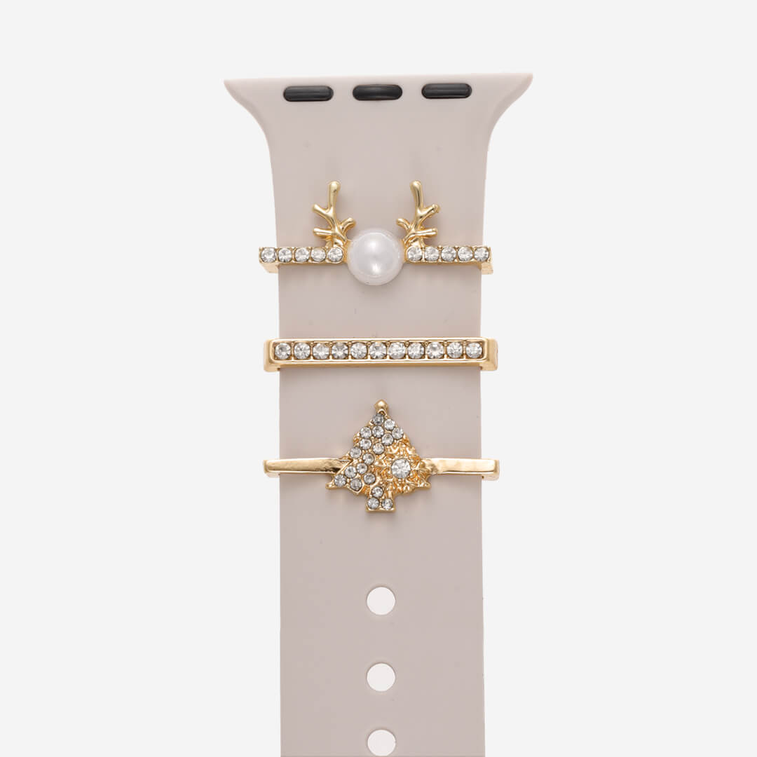 Christmas Apple Watch Bar Set - Gold