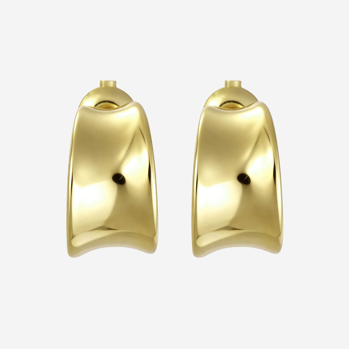 Alice Hoop Earrings - Gold