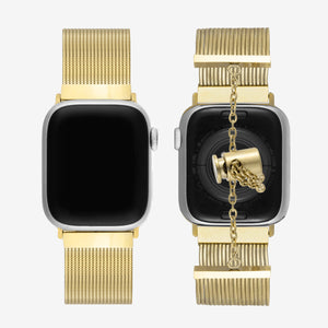 Chicago Bracelet Apple Watch Band - Gold