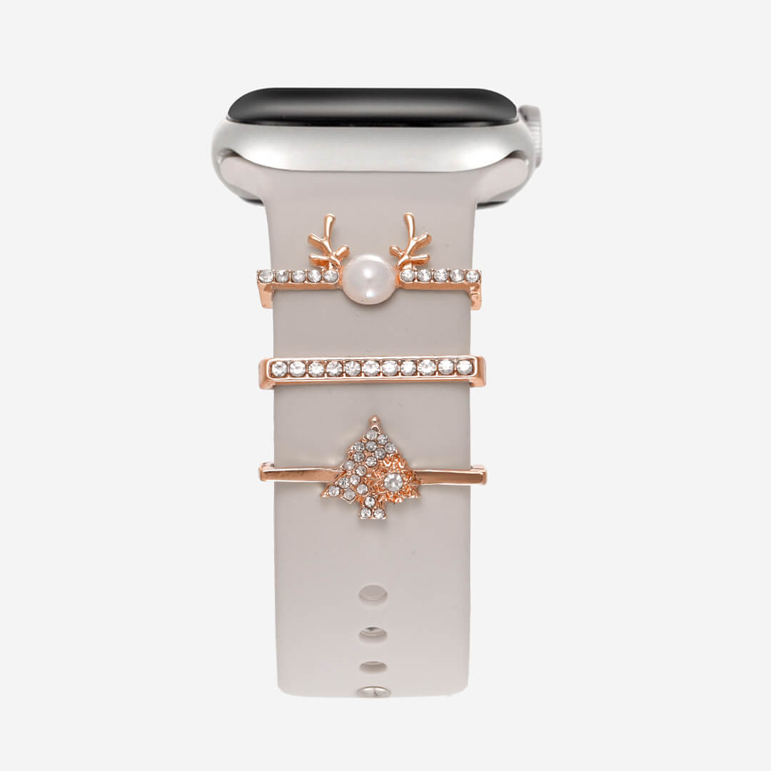 Christmas Apple Watch Bar Set - Rose Gold