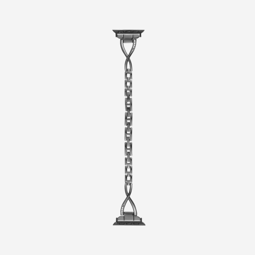 Infinity Bracelet Apple Watch Band - Black