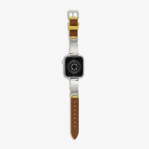 Osaka Leather Apple Watch Band - Lemon
