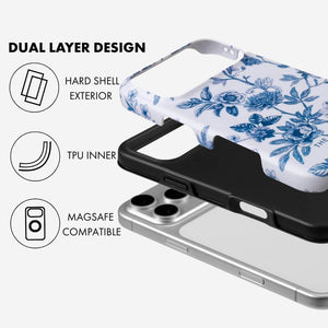 Porcelain Bloom MagSafe Phone Case USP