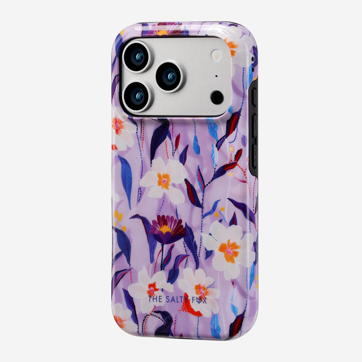 Purple Daisy MagSafe Phone Case