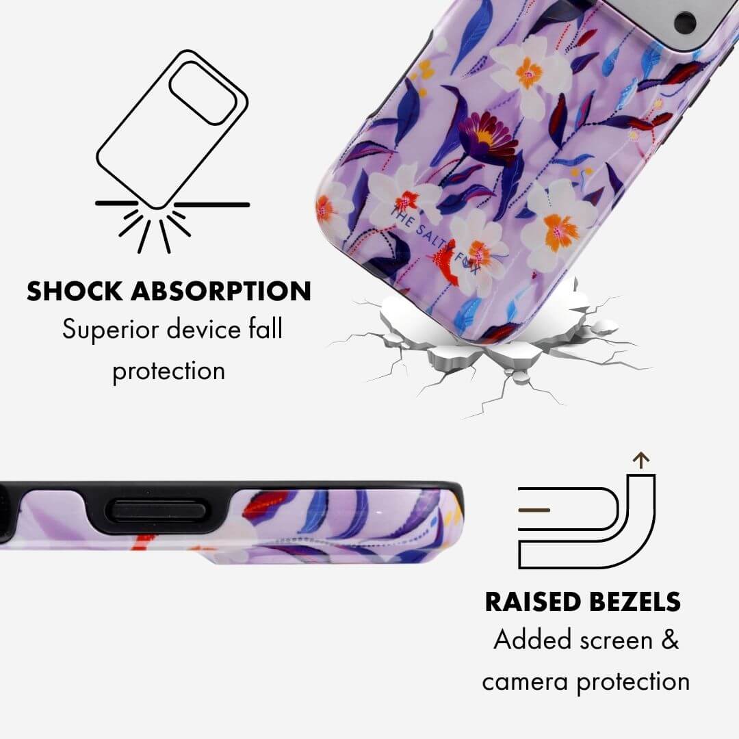 Purple Daisy MagSafe Phone Case USP