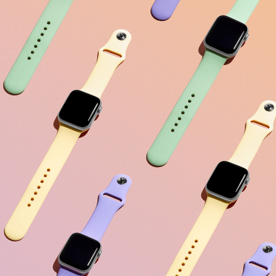 Classic Silicone Apple Watch Band - Lilac