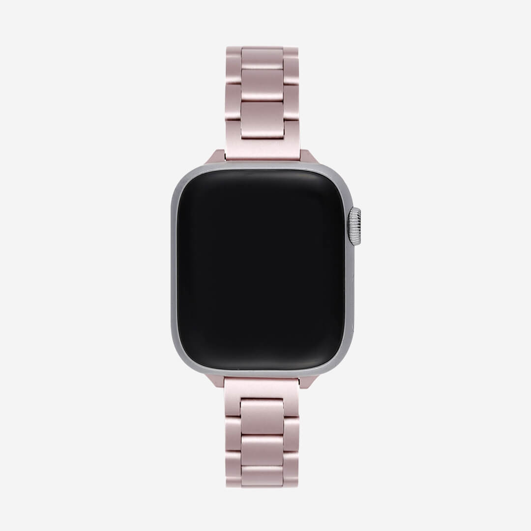 Berlin Stainless Steel Apple Watch Band - Pink