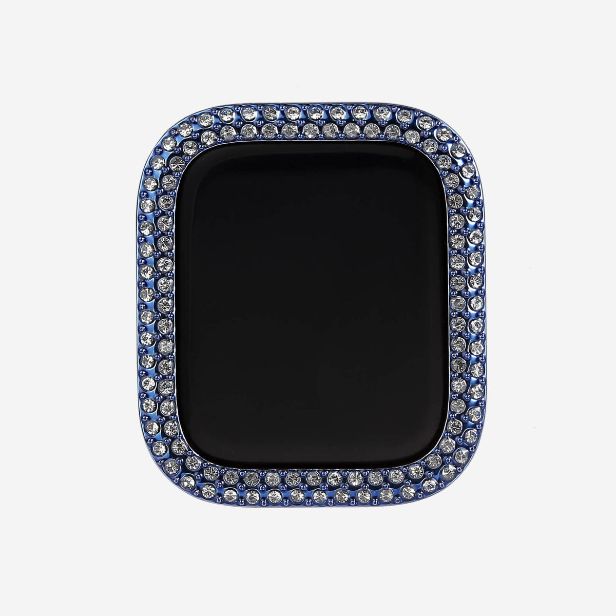 Apple Watch Double Halo Crystal Bumper Case - Blue