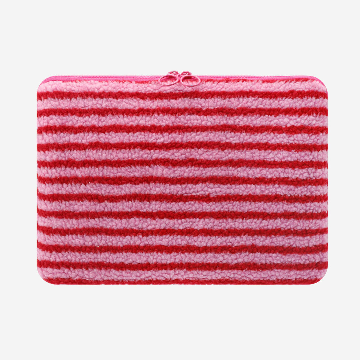 Lola Teddy Laptop Sleeve - Strawberry Jam