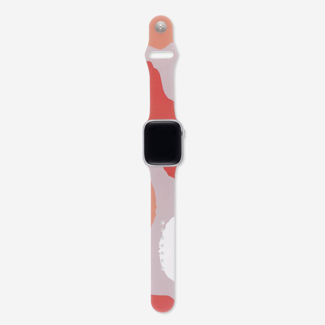 Mykonos Silicone Apple Watch Band - Terracotta