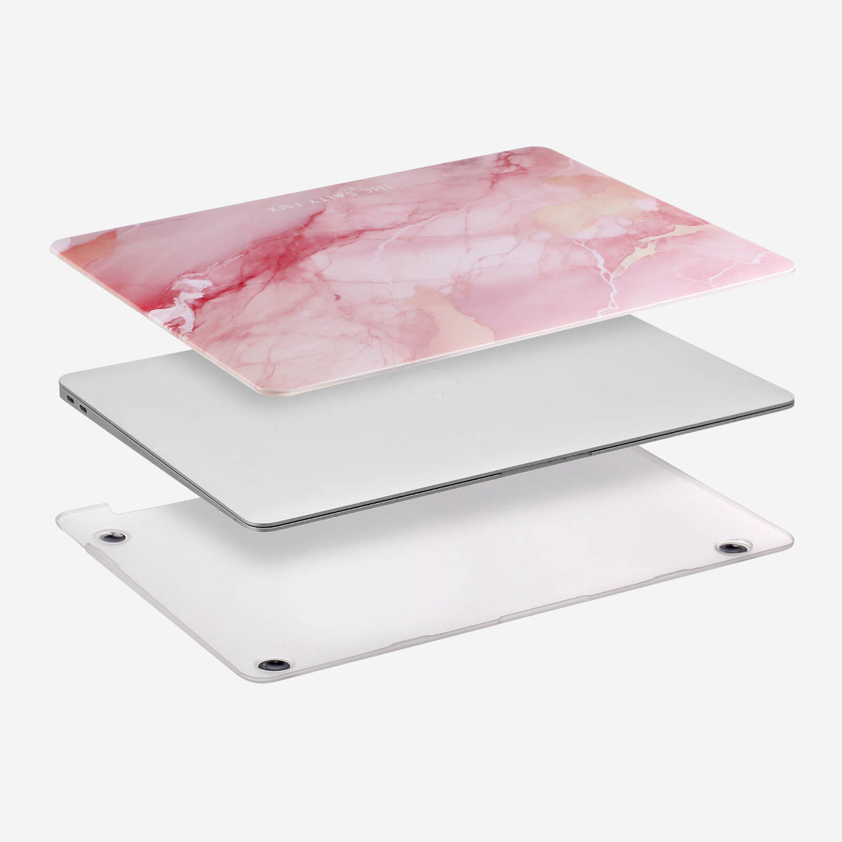 Rose Marble MacBook Case