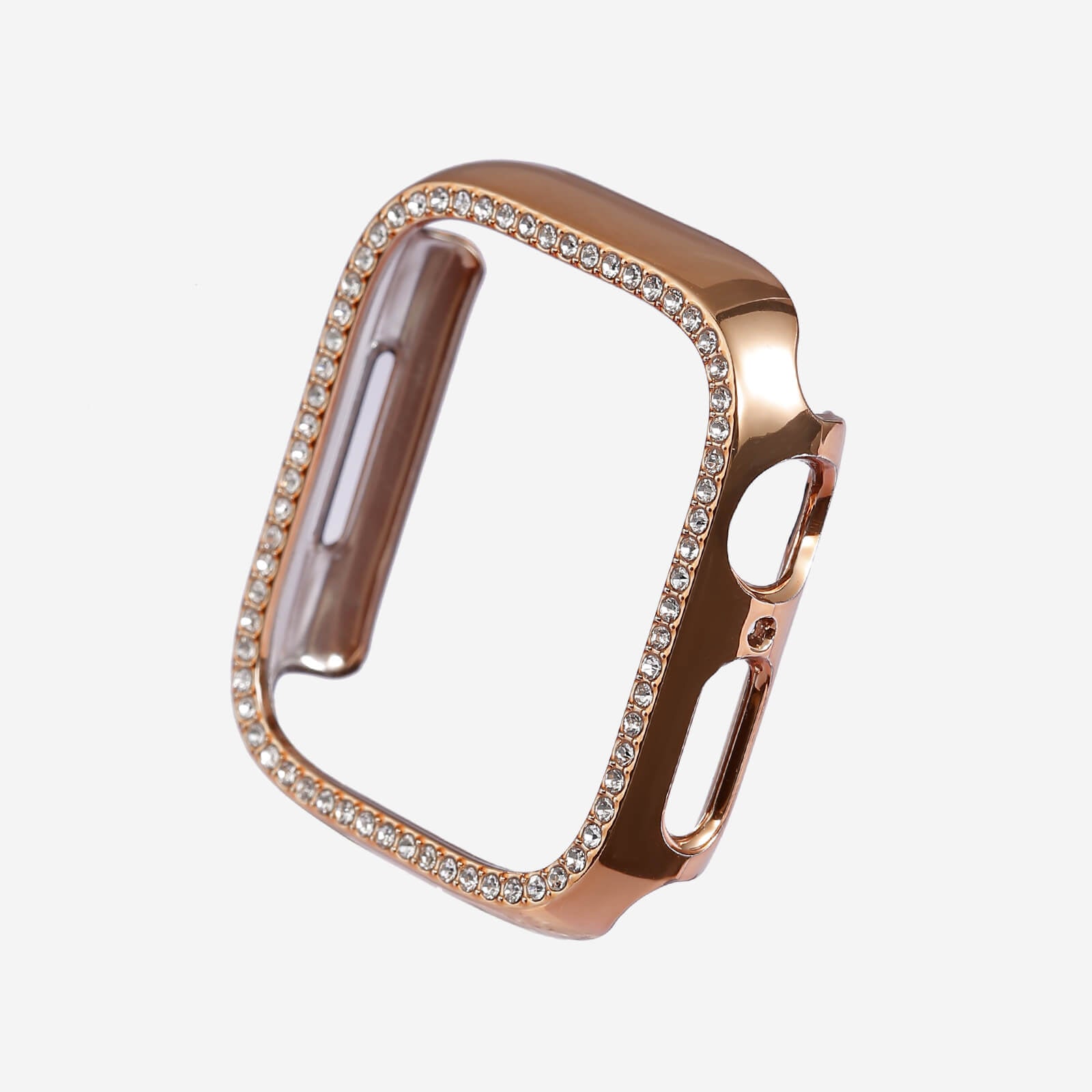 Apple Watch Single Halo Crystal Bumper Case - Vintage Rose Gold