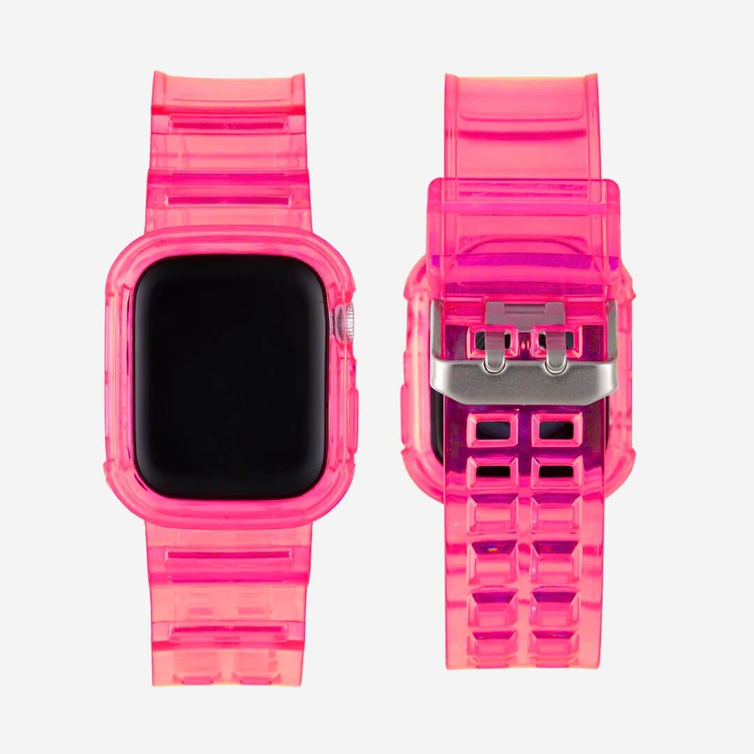 Jelly Two-In-One Apple Watch Band - Strawberry