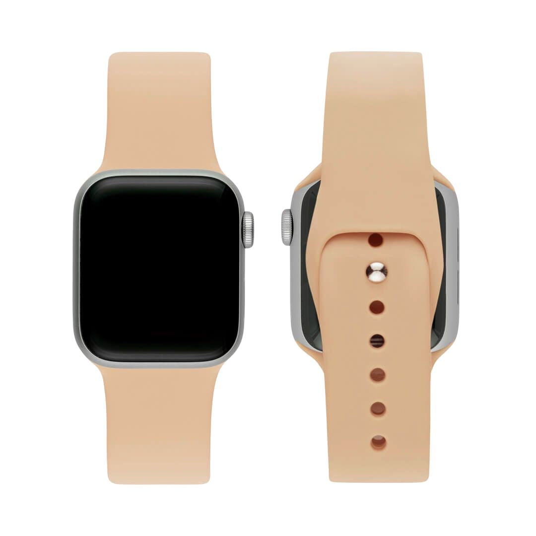 Classic Silicone Apple Watch Band - Walnut