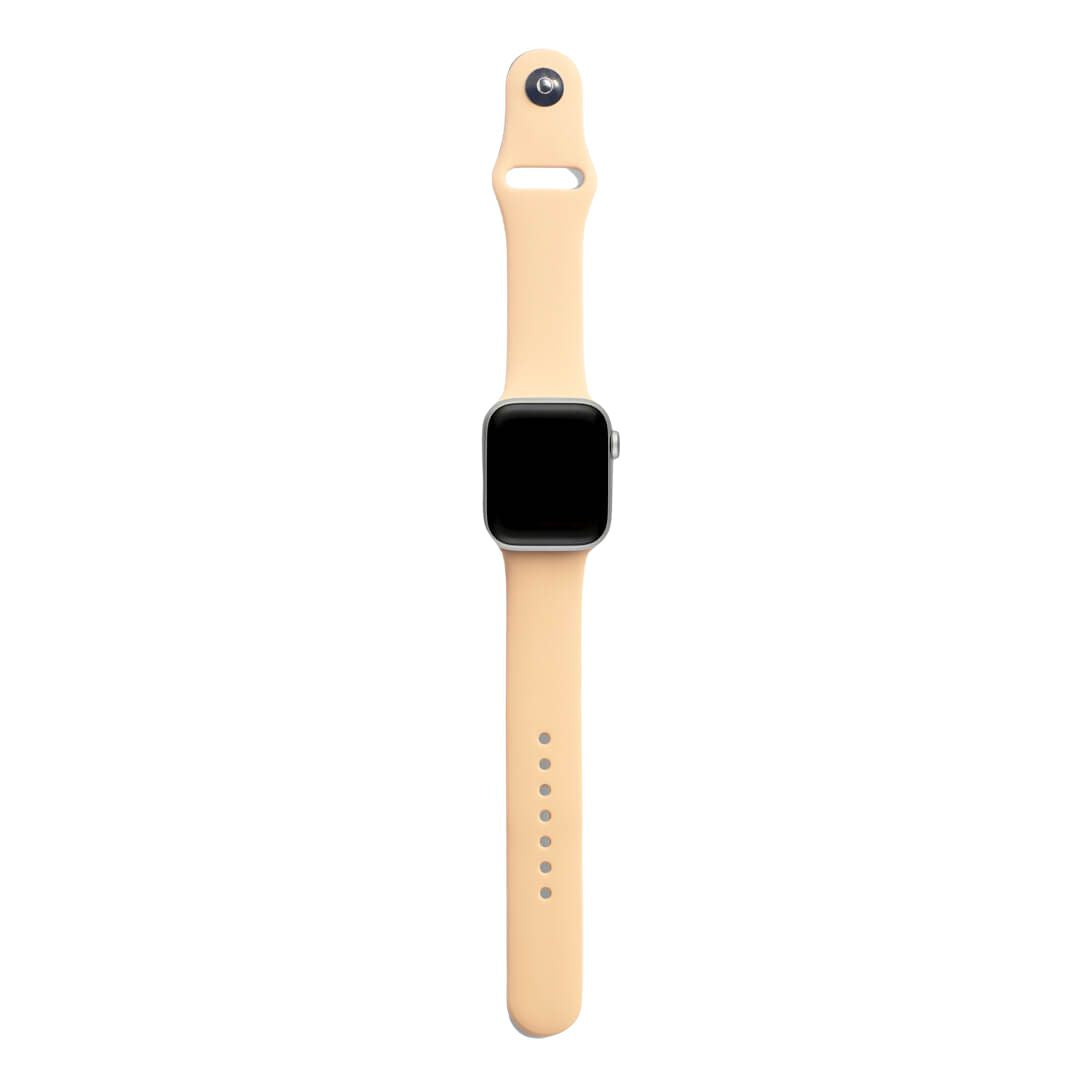 Classic Silicone Apple Watch Band - Walnut