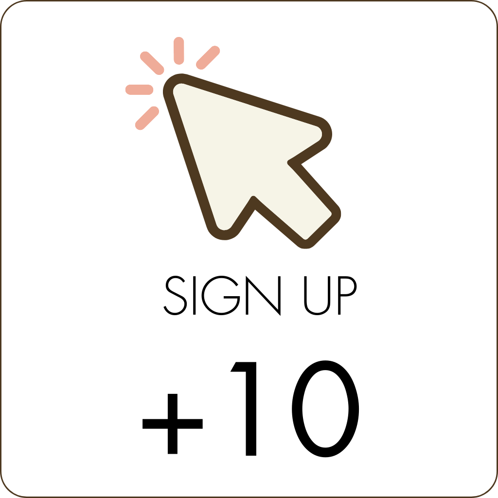 Sign Up +10 Points