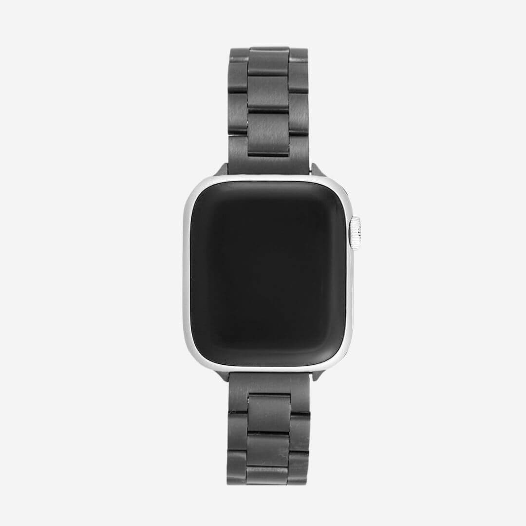 Berlin Stainless Steel Apple Watch Band - Graphite