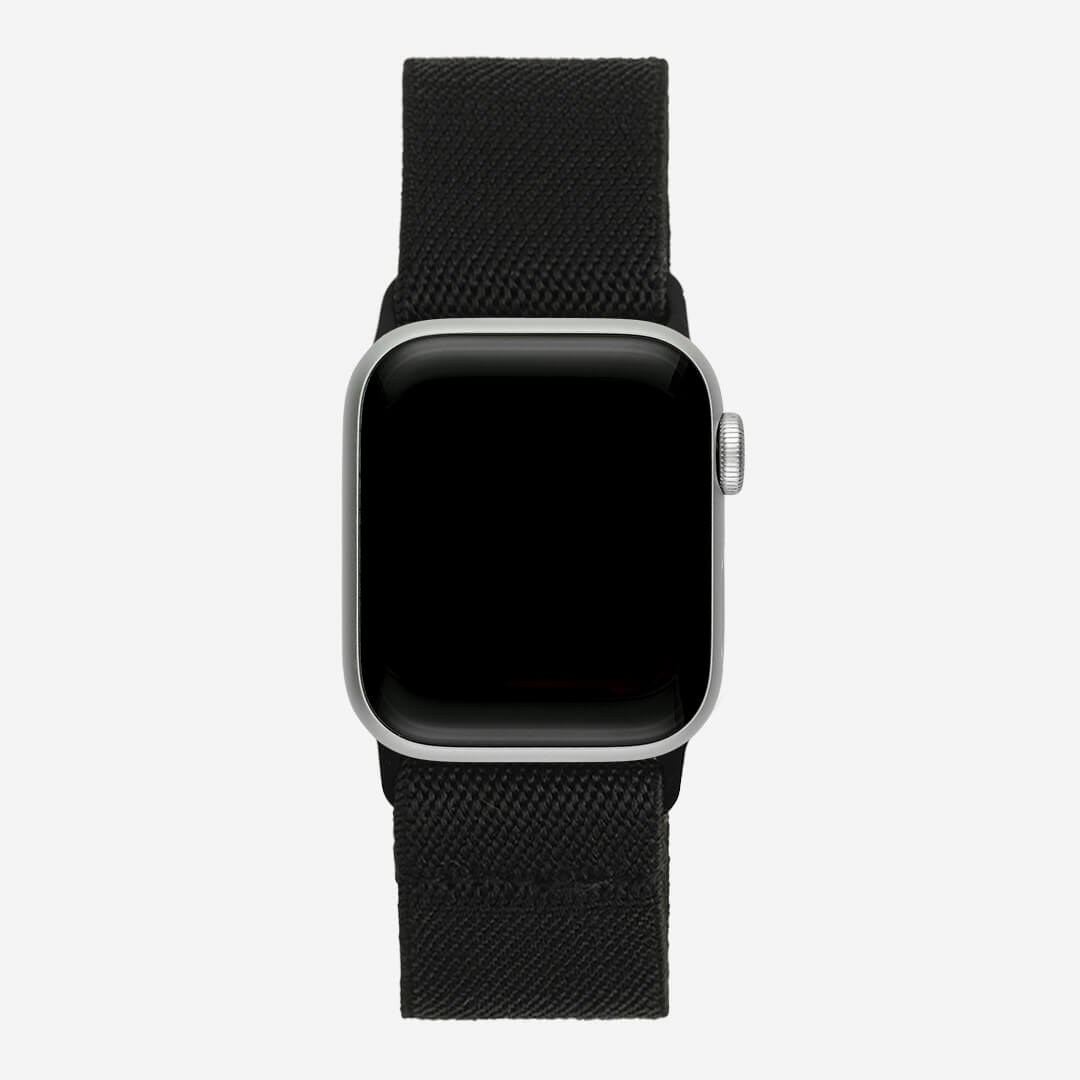 Bondi Nylon Loop Apple Watch Band - Black
