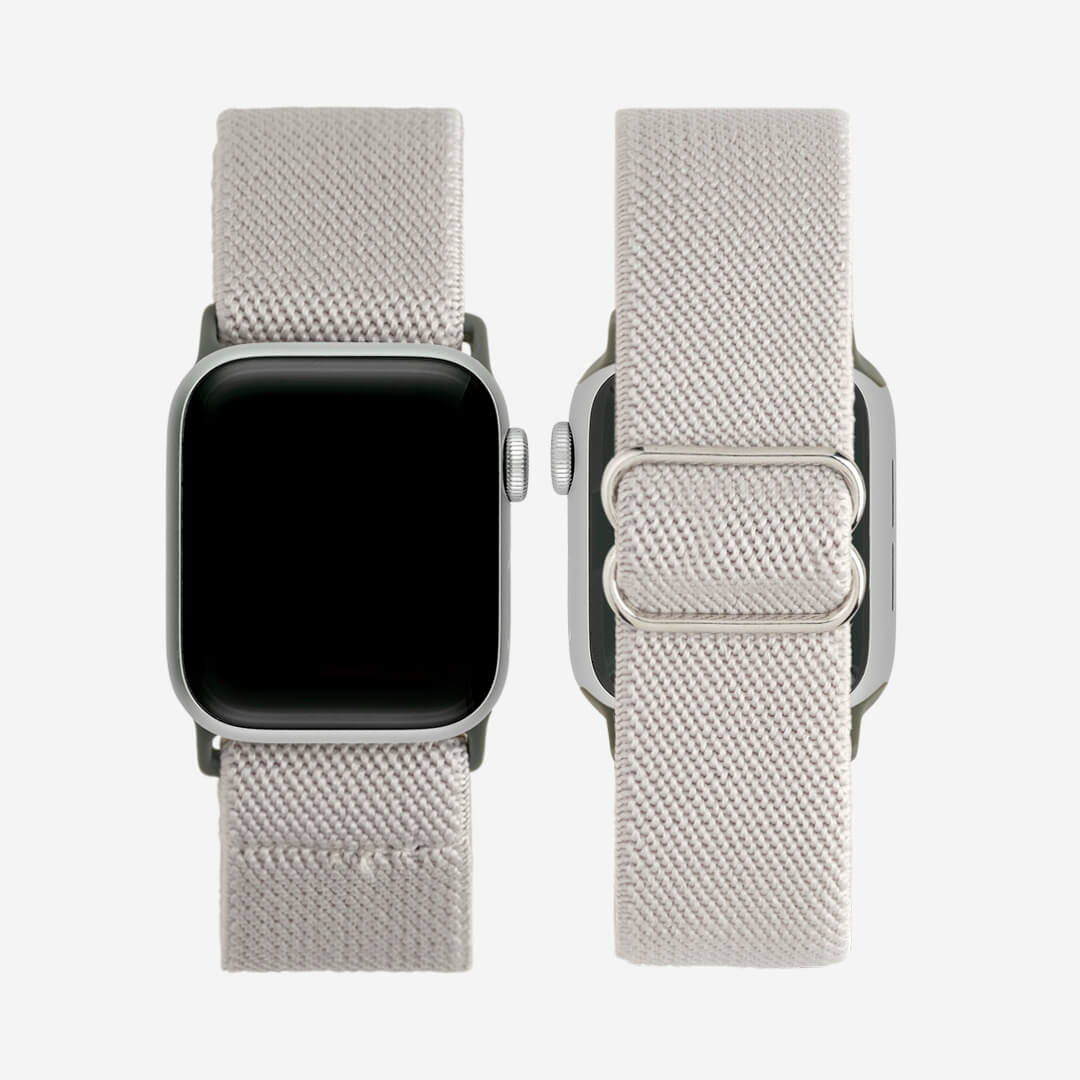 Bondi Nylon Loop Apple Watch Band - Fog