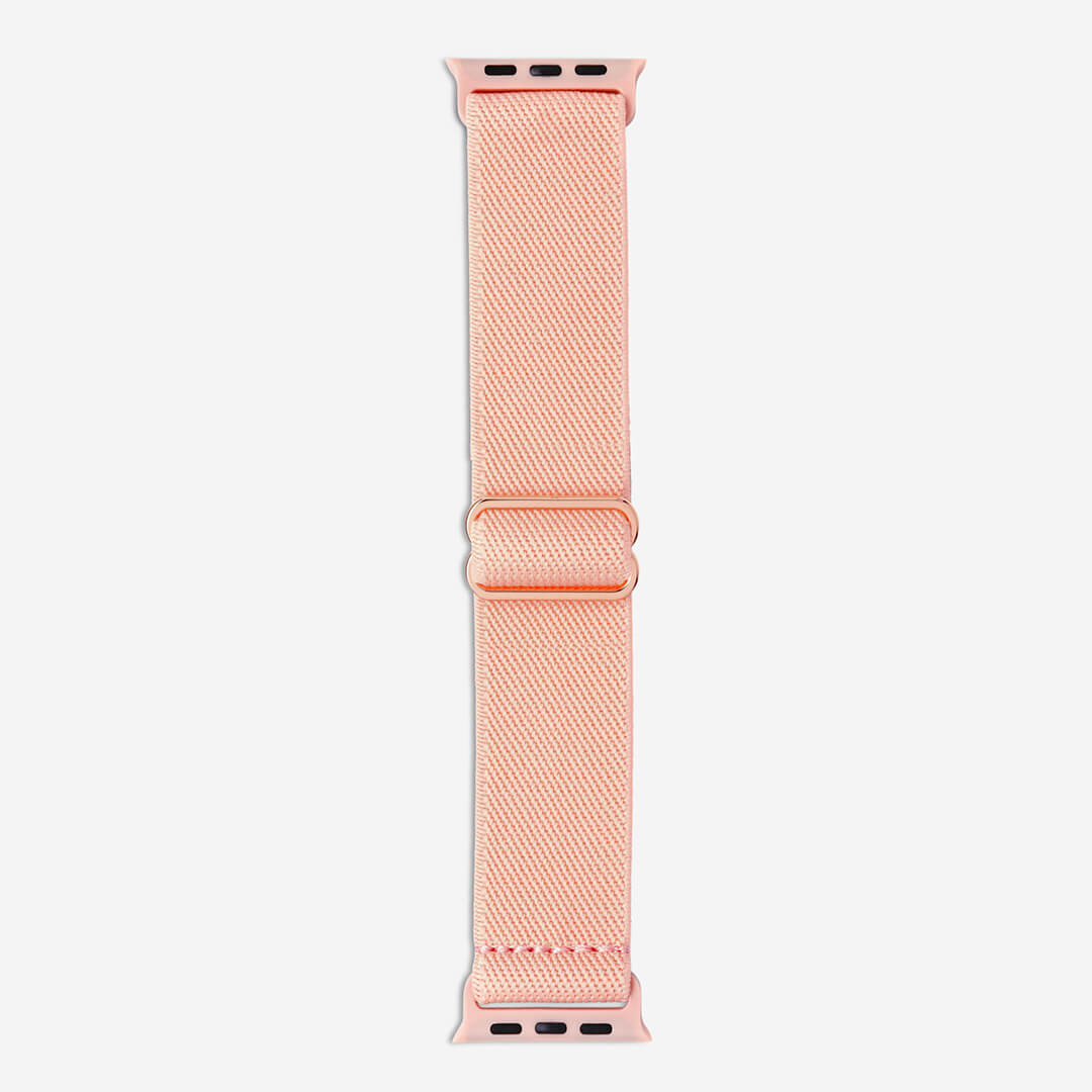 Bondi Nylon Loop Apple Watch Band - Peach
