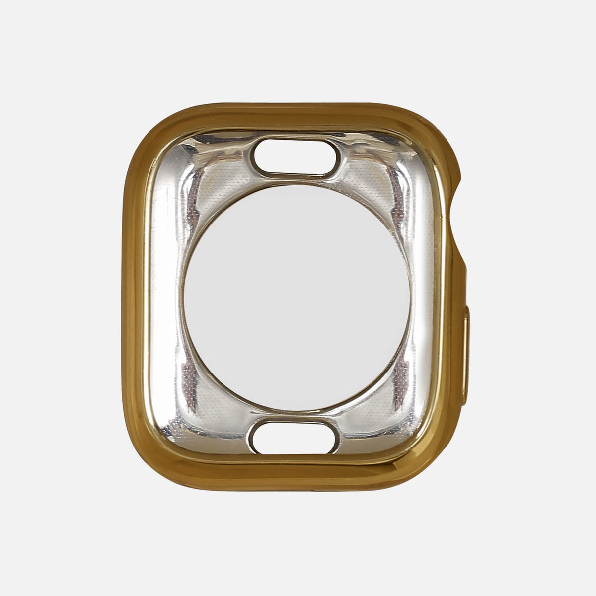 Apple Watch TPU Chrome Bumper Protection Case - Gold