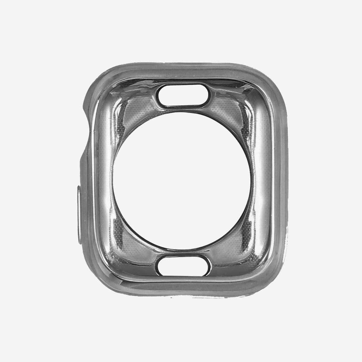 Apple Watch TPU Chrome Bumper Protection Case - Silver