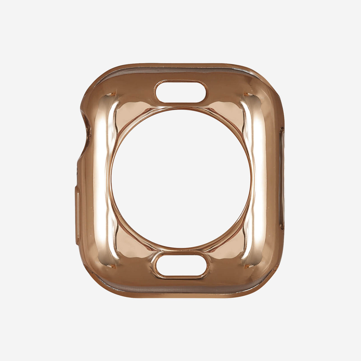 Apple Watch TPU Chrome Bumper Protection Case - Vintage Rose Gold