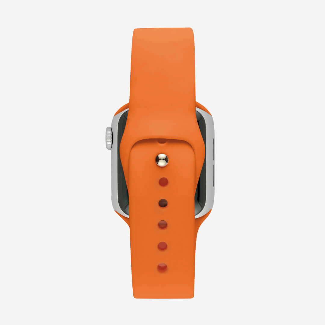 Classic Silicone Apple Watch Band - Orange