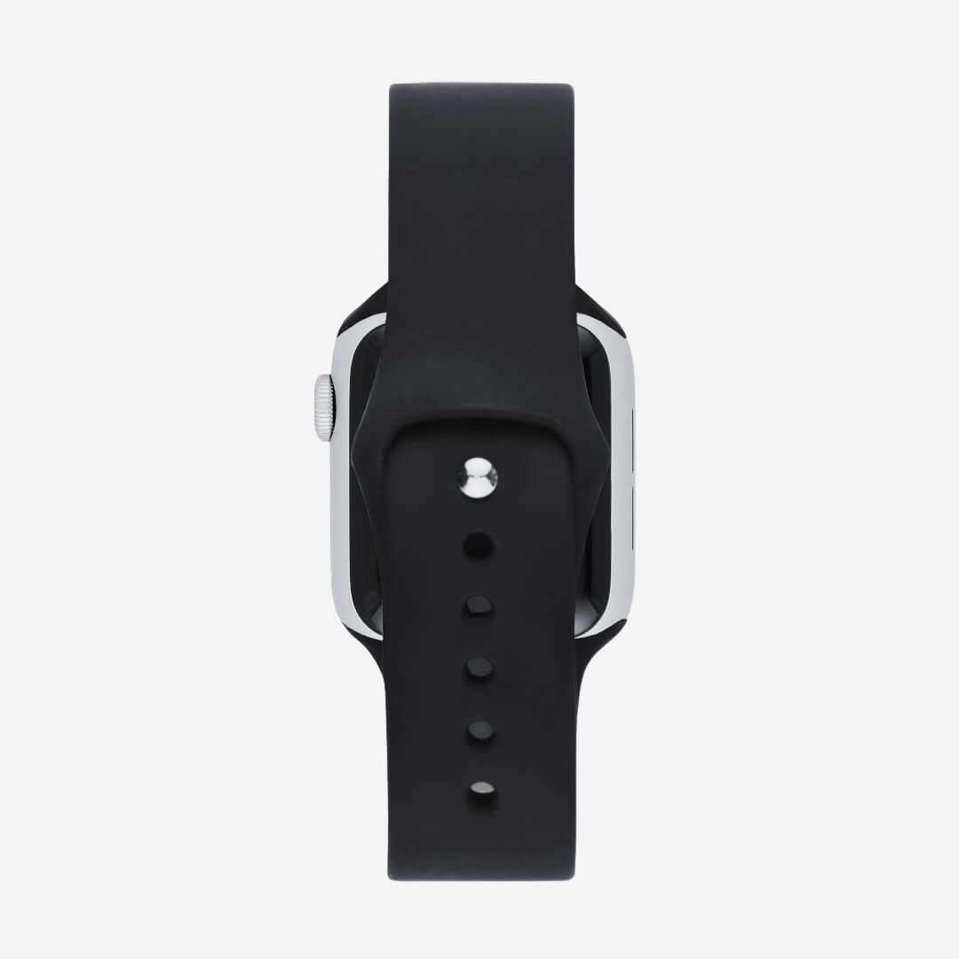 Classic Silicone Apple Watch Band - Black