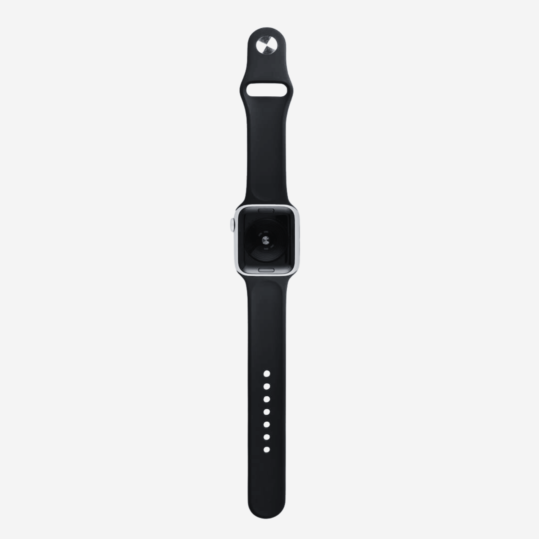 Classic Silicone Apple Watch Band - Black