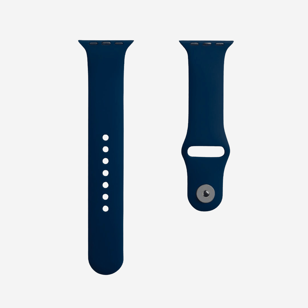 Classic Silicone Apple Watch Band - Midnight