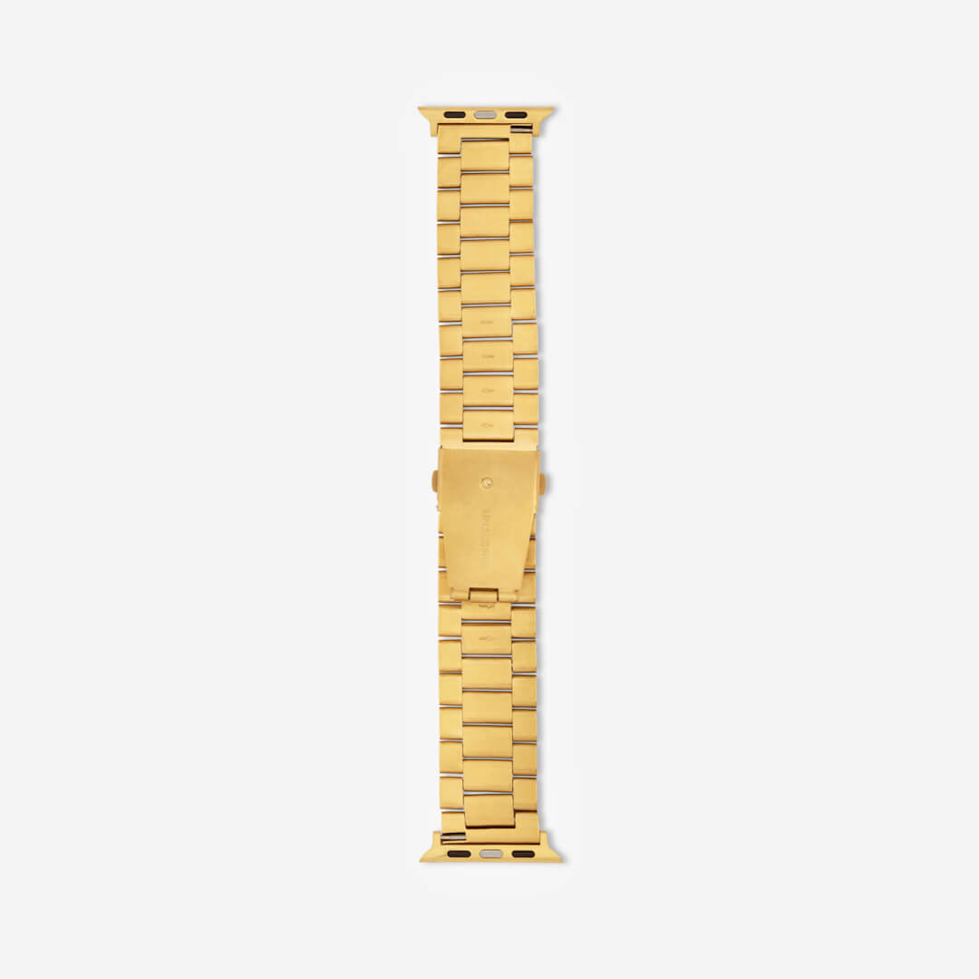 Classic Stainless Steel Apple Watch Band - Gold