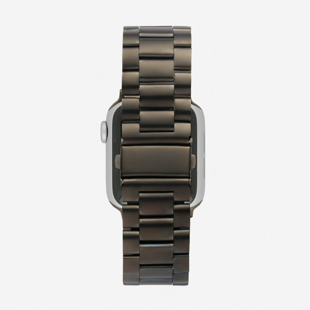 Classic Stainless Steel Apple Watch Band - Graphite