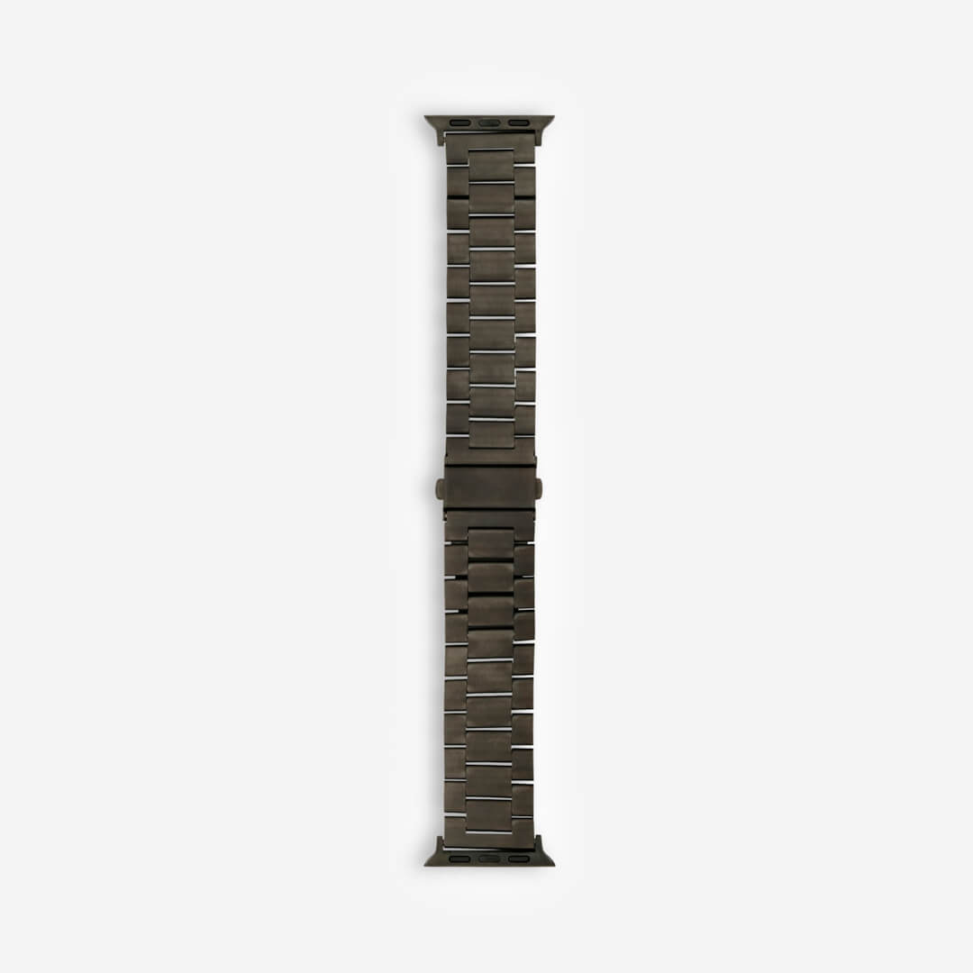 Classic Stainless Steel Apple Watch Band - Graphite