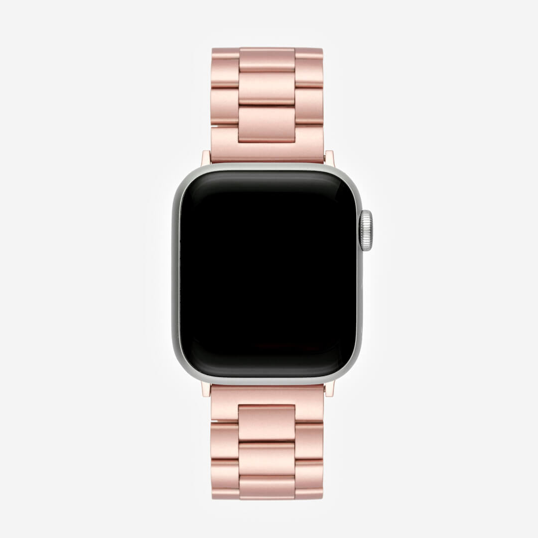 Classic Stainless Steel Apple Watch Band - Rose Gold