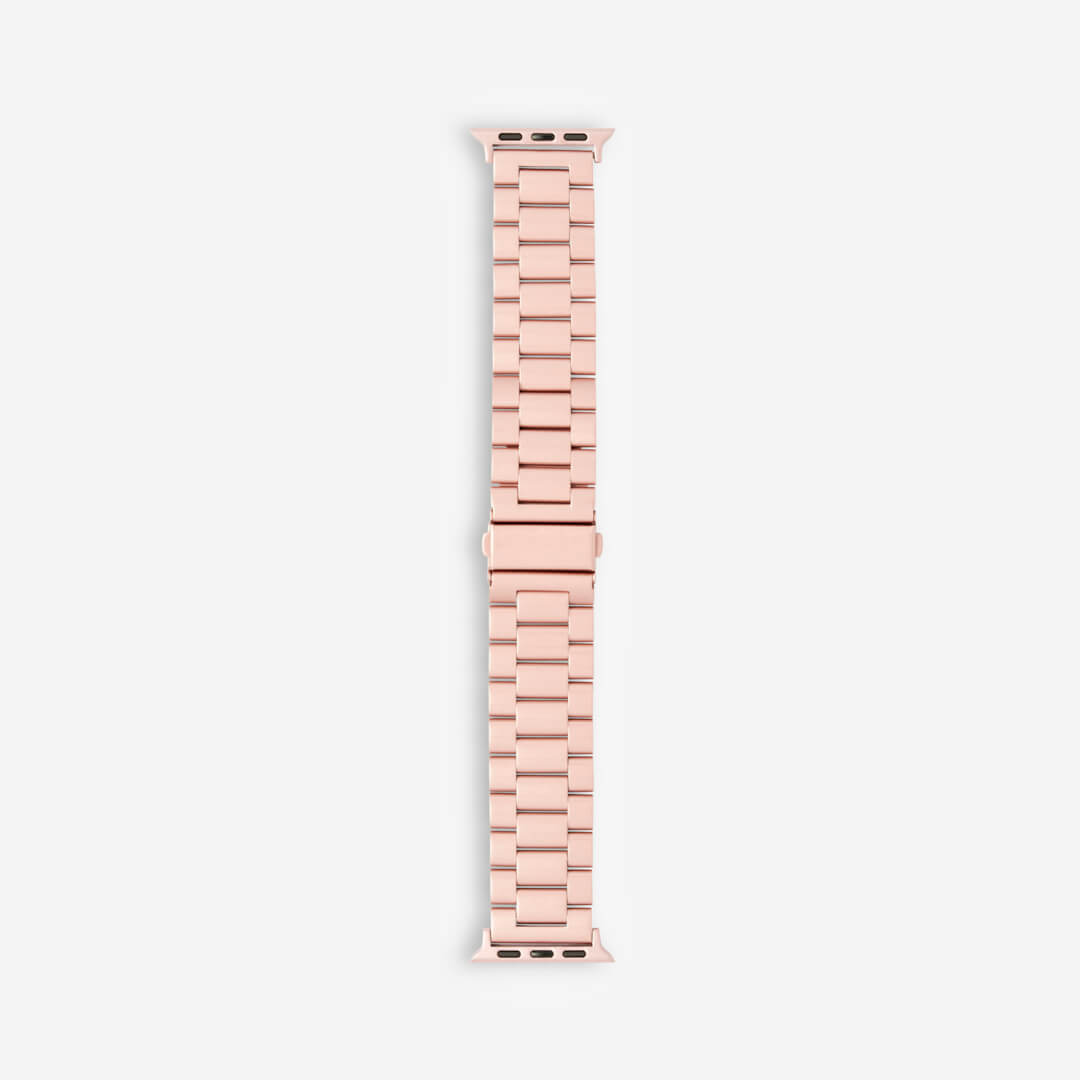 Classic Stainless Steel Apple Watch Band - Rose Gold