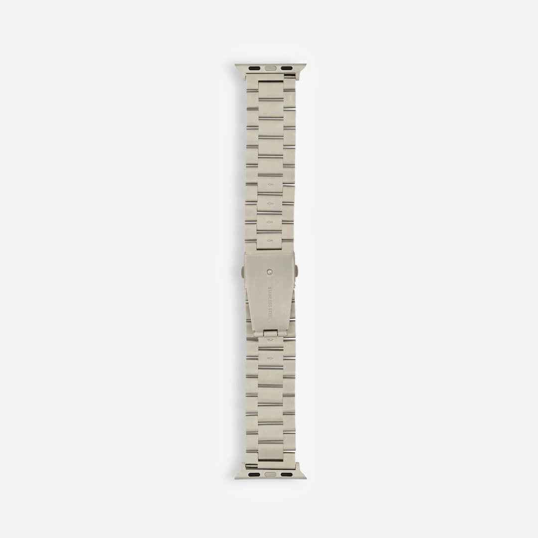 Classic Stainless Steel Apple Watch Band - Silver