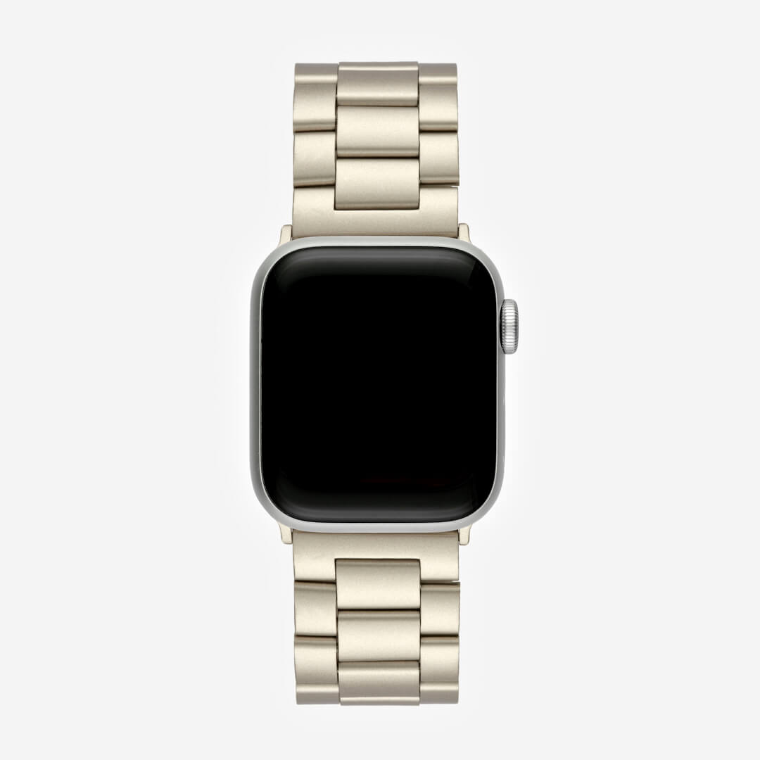 Classic Stainless Steel Apple Watch Band - Starlight