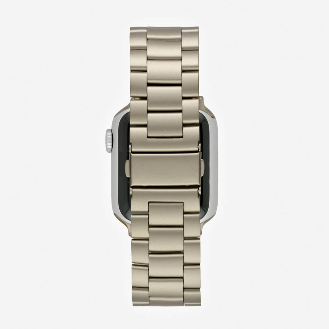 Classic Stainless Steel Apple Watch Band - Starlight