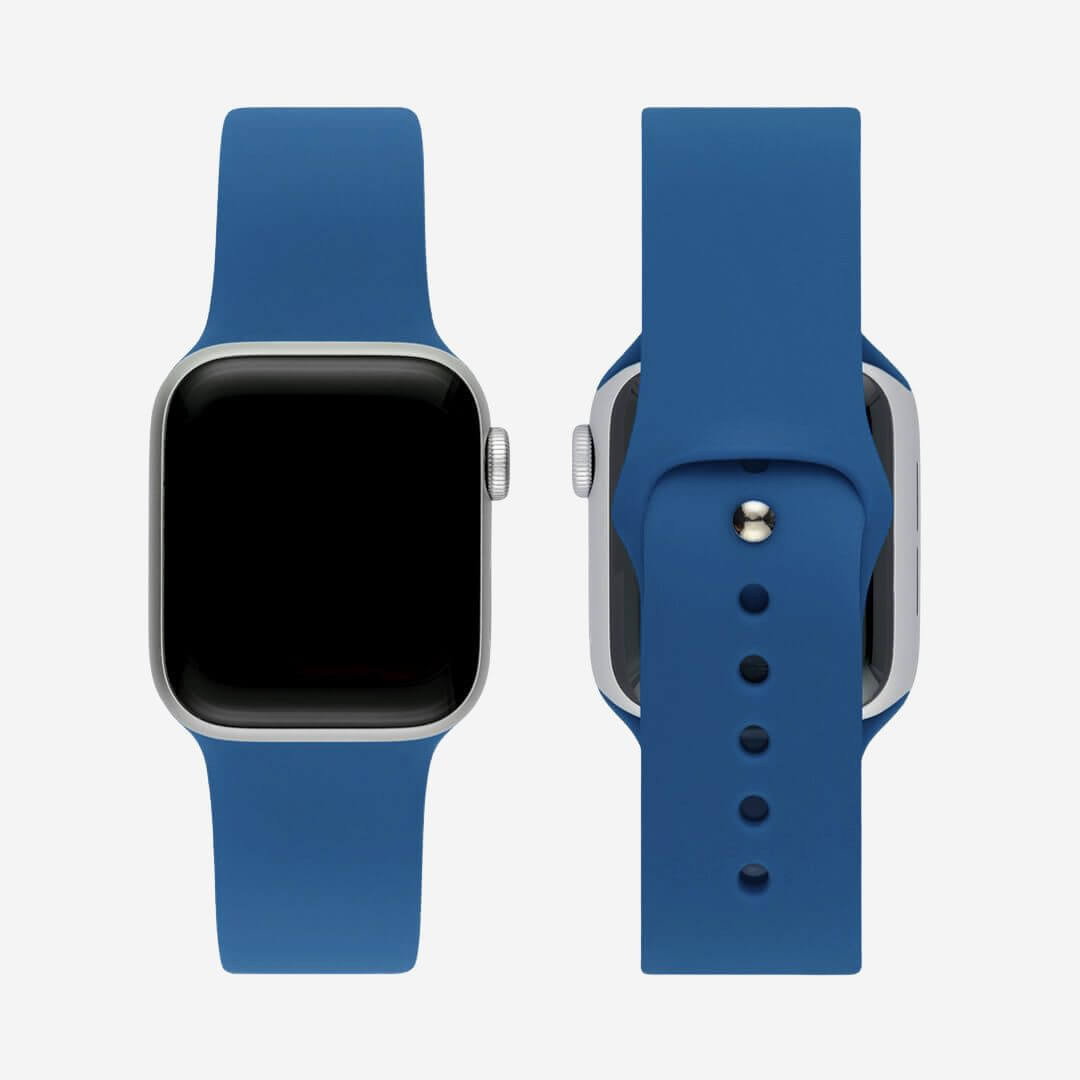 Classic Silicone Apple Watch Band - Royal Blue 