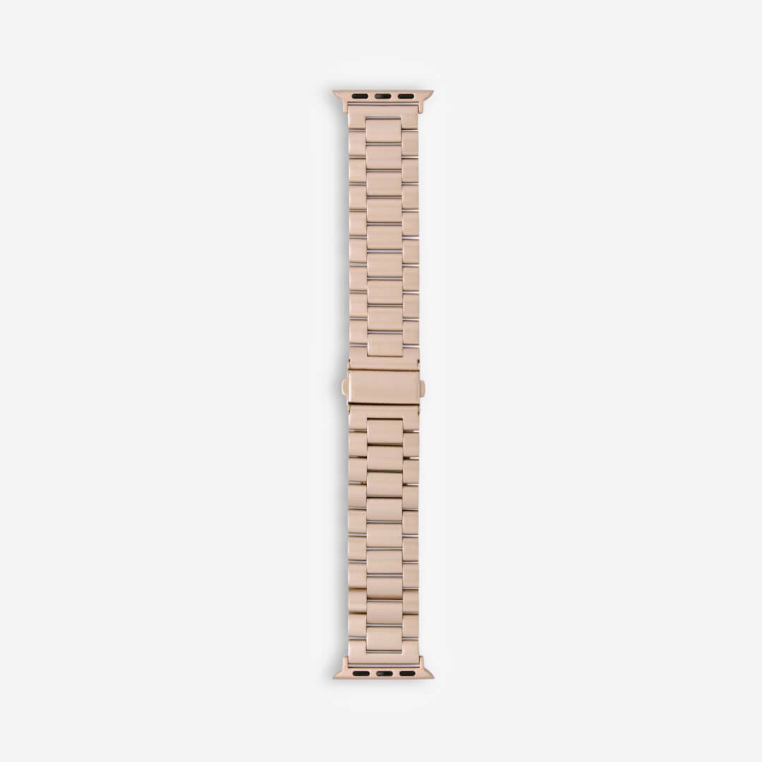 Classic Stainless Steel Apple Watch Band - Vintage Gold