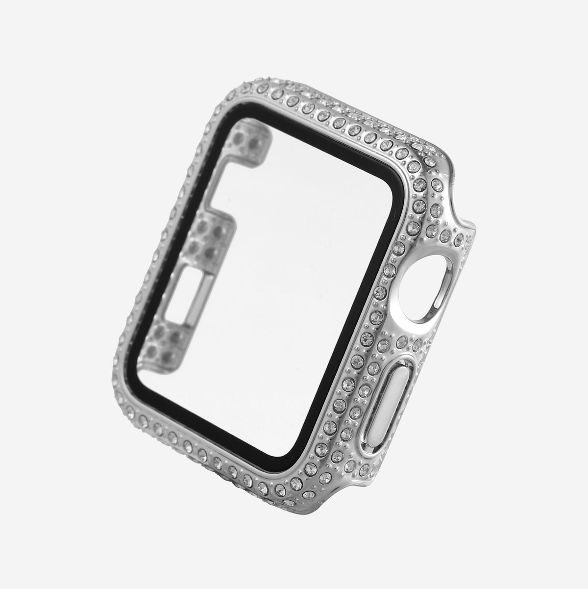 Apple Watch Crystal Screen Protector Case - Silver
