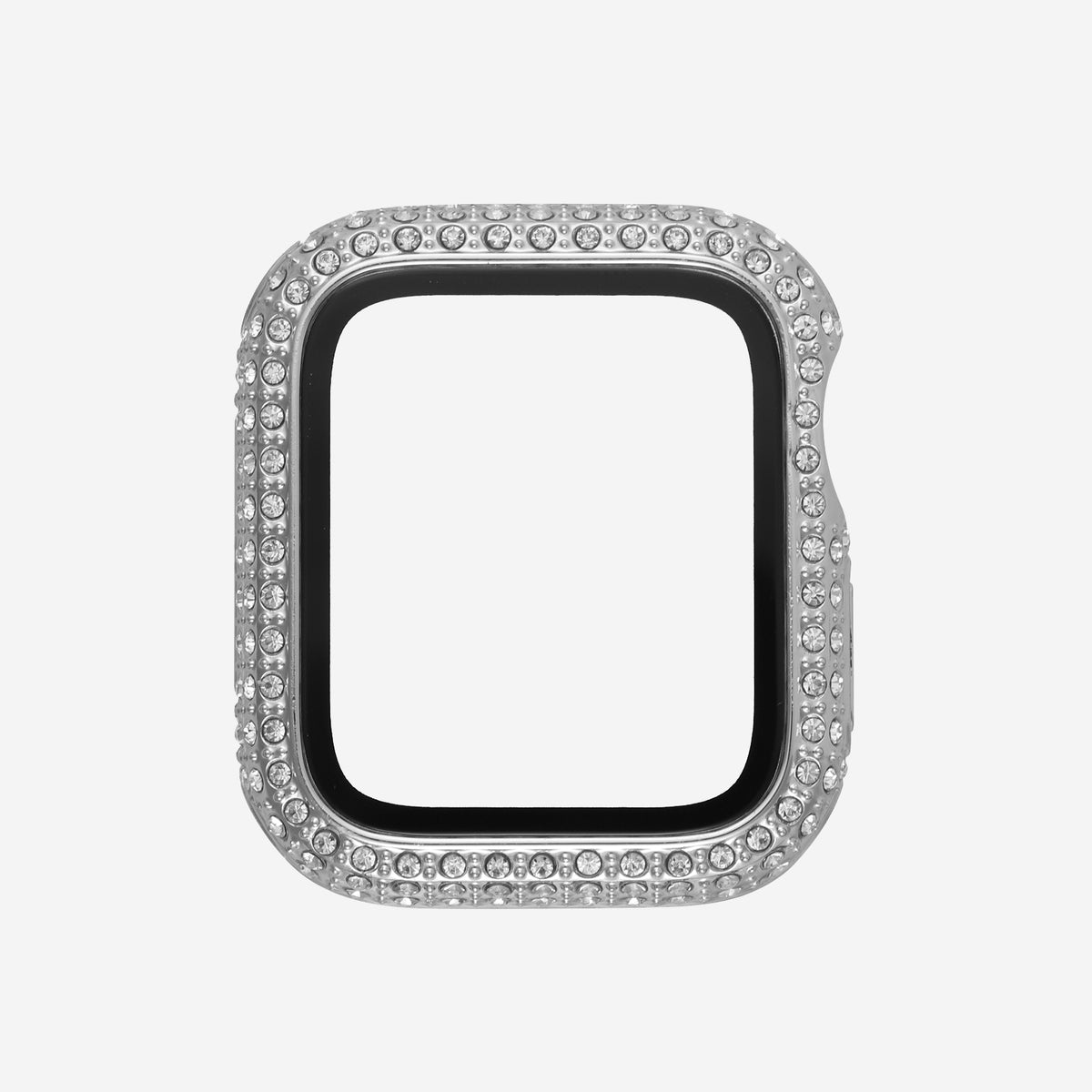 Apple Watch Crystal Screen Protector Case - Silver